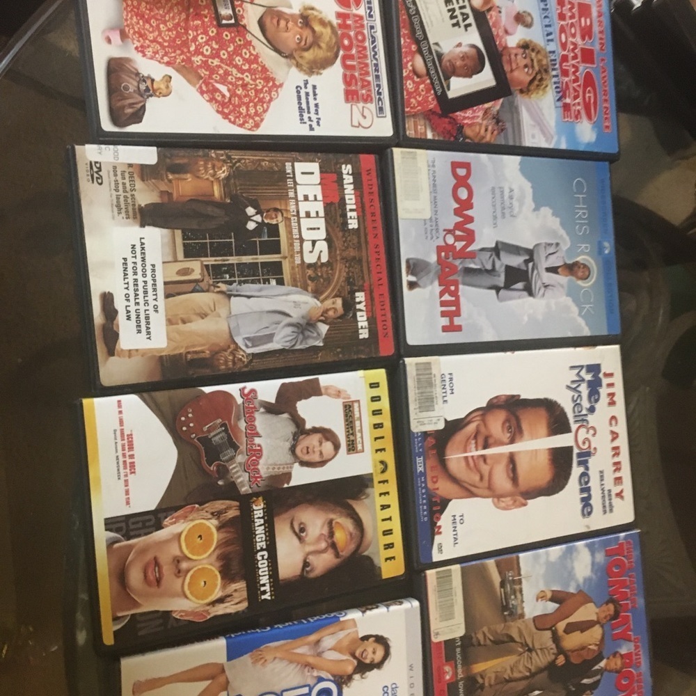 PREOWNED wear and tear 8 dvd bundle